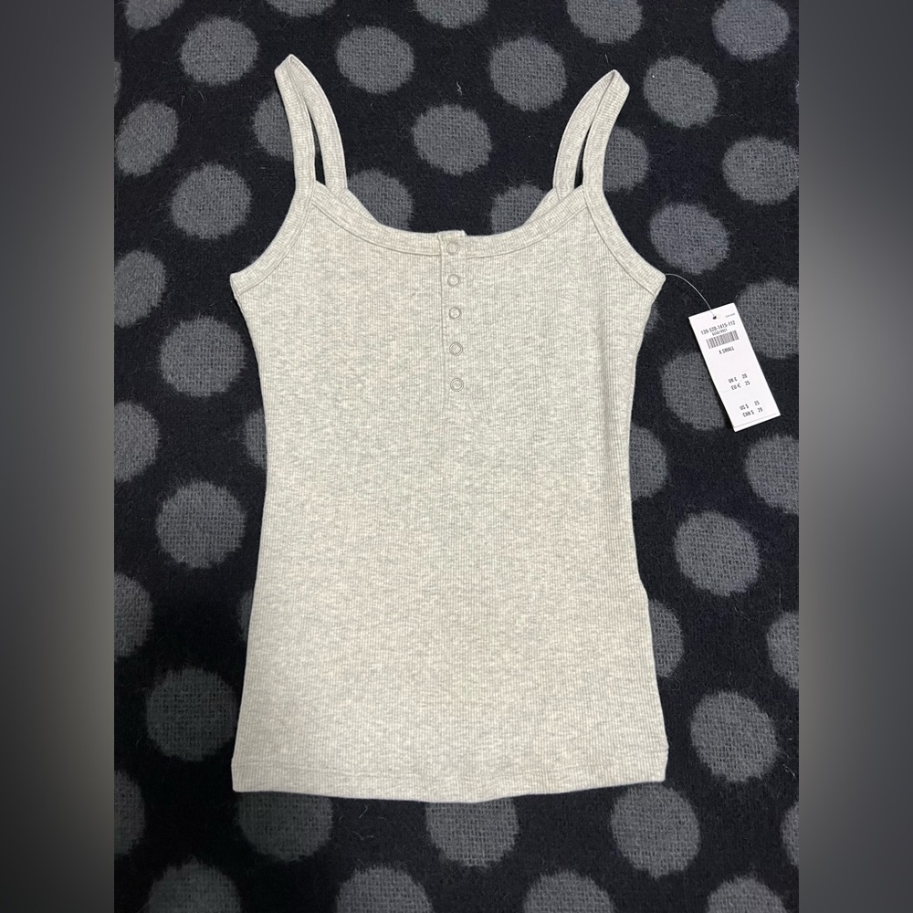 Abercrombie & Fitch Henley Tank Top NWT